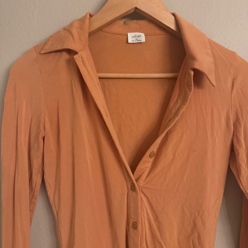 Wilfred Button Down Pose Blouse - image 4